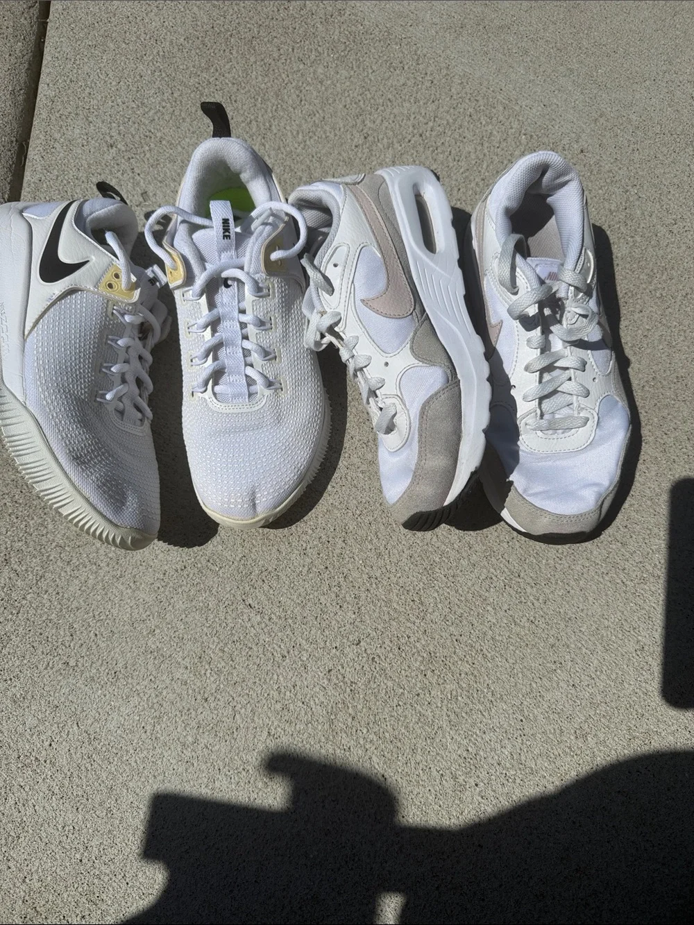 Nike Women's Zoom HyperAce 2 Volleyball Shoes 8 size and Nike air shoes 8.5size